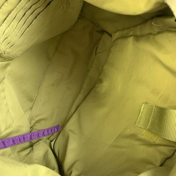 Baggallini Cinch Backpack Purple Nylon Flap Snap Drawstring Adjustable Medium - Picture 11 of 14